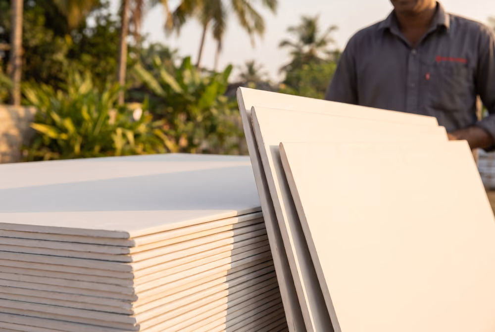 Gypsum boards