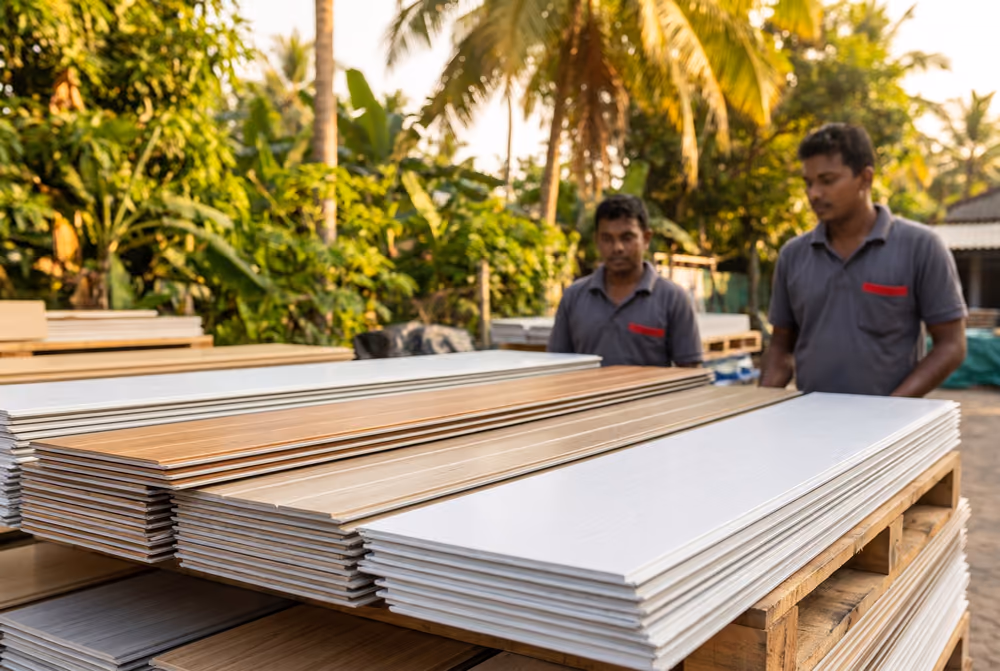 PVC ceiling panels