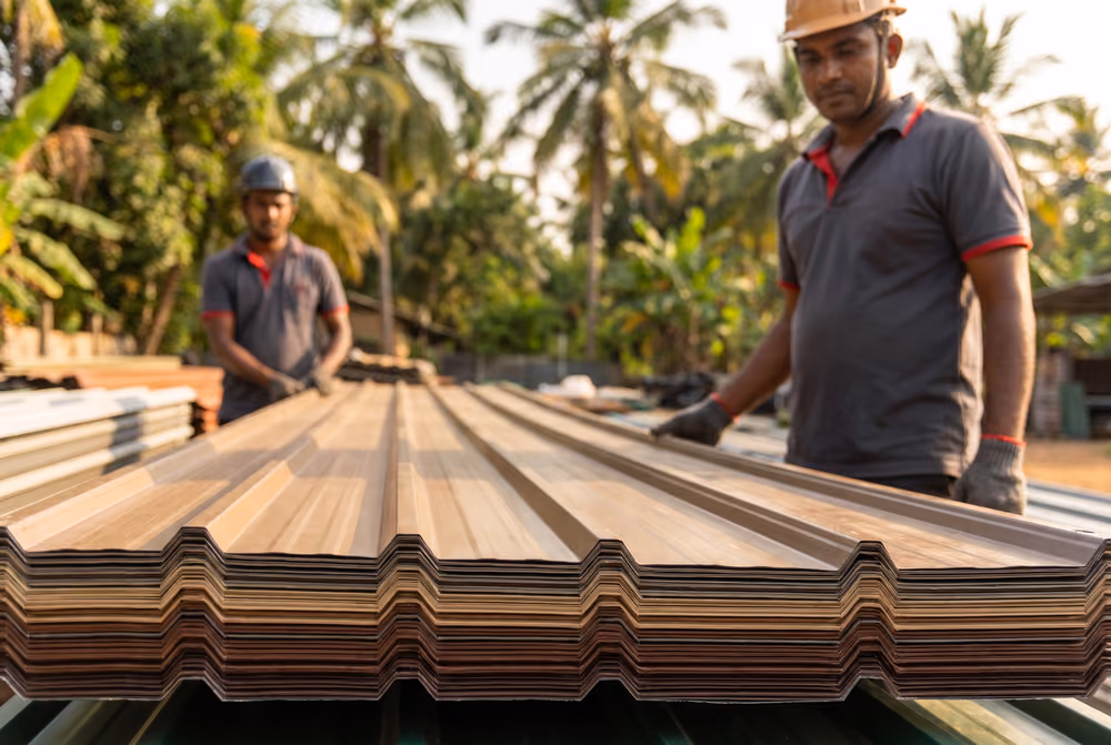 Wall cladding sheets