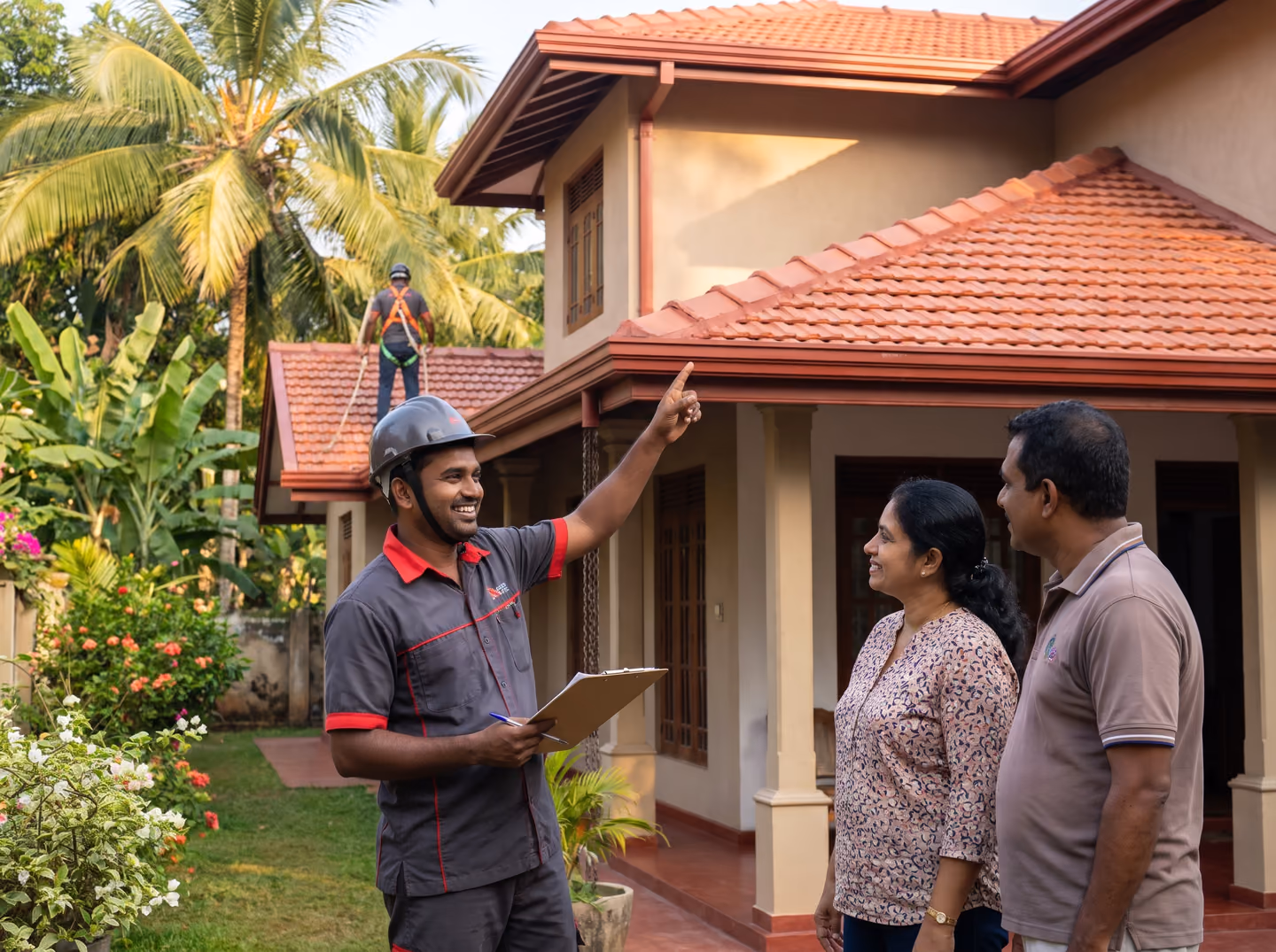 Friendly SHA Roofing estimators ready to help with a roofing or ceiling quotation